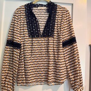 Tory Burch Cotton Boho Top
